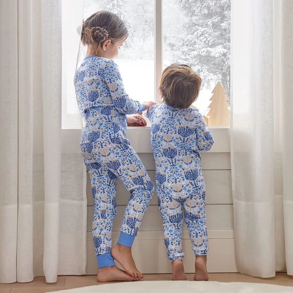 Hanukkah Organic Cotton Family Pajama Collection - Rifle Paper Co. - PBK